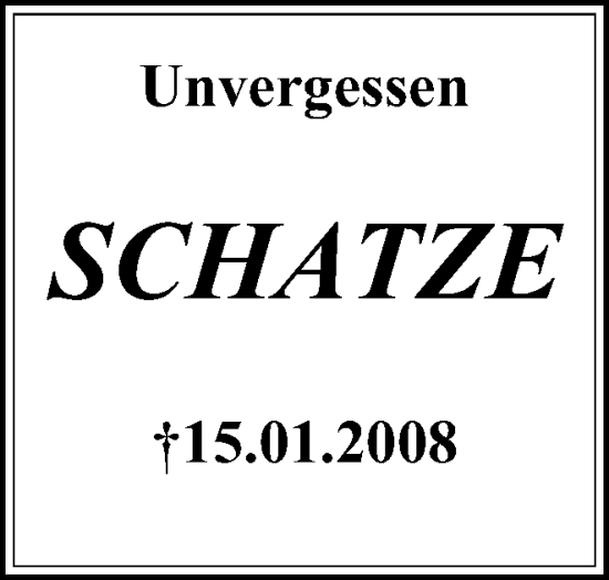 Traueranzeige von In Gedenken  von Braunschweiger Zeitung